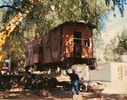 caboose in shade